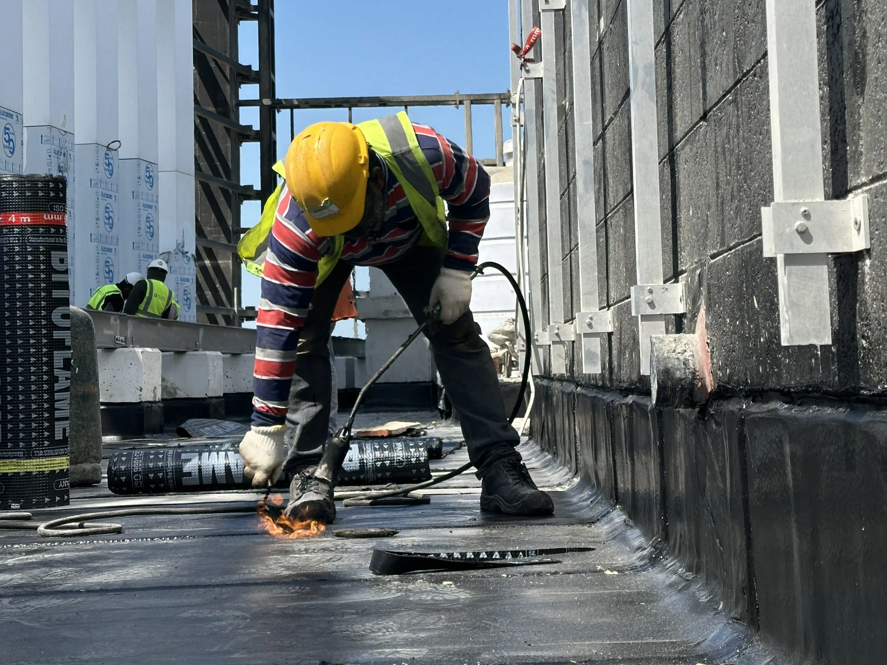 أسطح المباني العادية